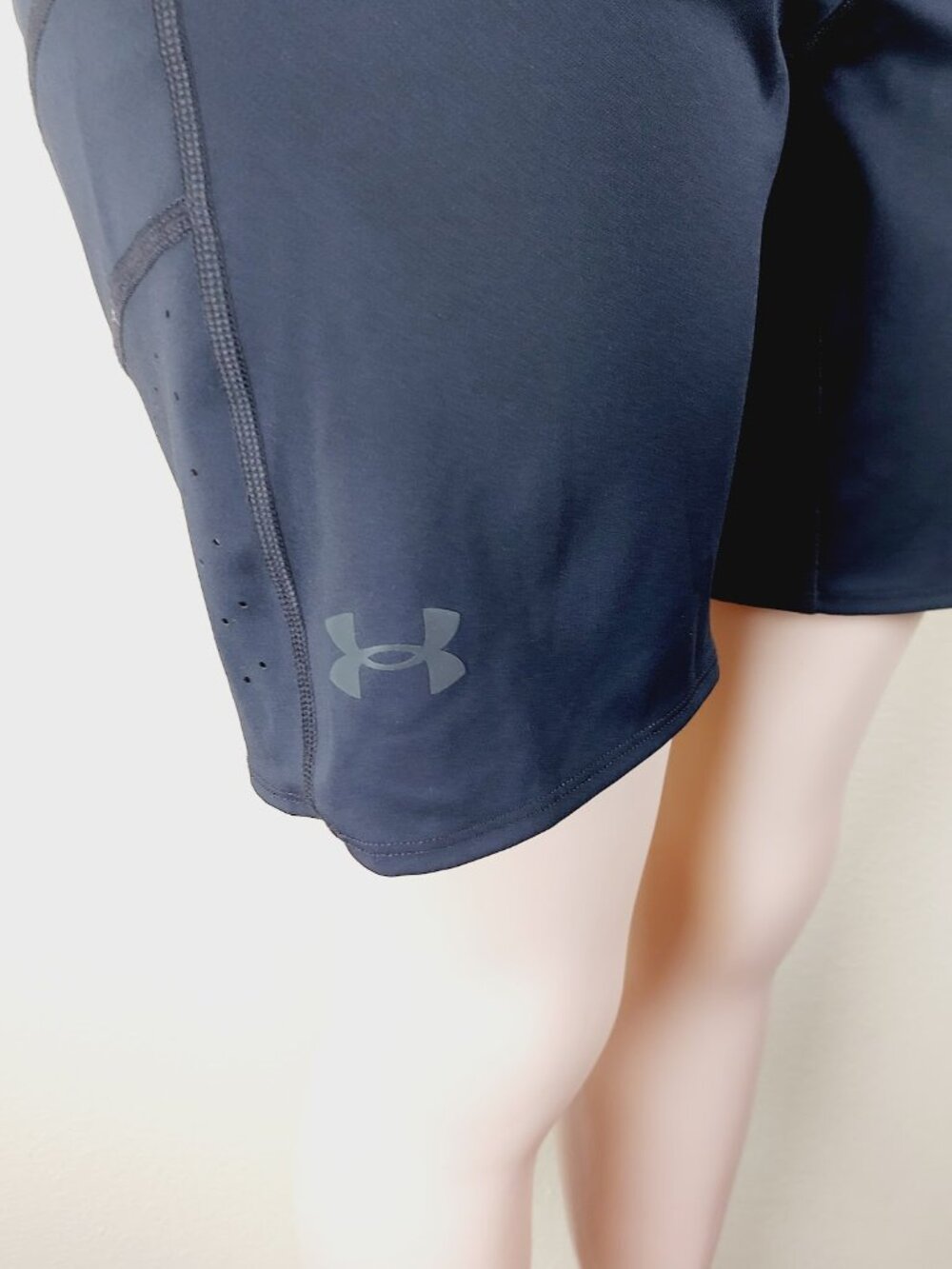 Under Armour Women's Black HeatGear Elastic Waist Compress Bike Shorts Size XXL - Picture 6 of 10